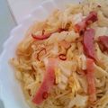 なっちｬﾝ's cooksnap of when they made キャベツたっぷり♡キャベペペ♥パスタ♡.