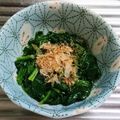 もぐ・ω・くま's cooksnap of when they made レンジでほうれん草のおひたし.