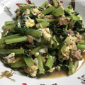 Mih０こ's cooksnap of when they made ✩小松菜とツナの卵炒め✩.