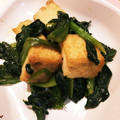 33smile33's cooksnap of when they made 厚揚げとほうれん草のチャチャッと炒め.