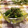 ぽっぽぺぺ's cooksnap of when they made ゴマ油香る～♡ 春菊ゴマ和え.