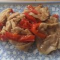 きらり流れ星's cooksnap of when they made 豚肉とパプリカのニンニク味噌炒め.