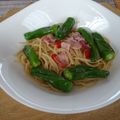 melmarilyn's cooksnap of when they made 簡単＊ししとうとベーコンのペペロンチーノ.