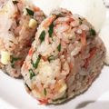 オーガベル's cooksnap of when they made 桜海老チーズ大葉おかかの混ぜご飯.