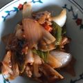 shyokoko's cooksnap of when they made 簡単！野菜たっぷり豚バラで揚げない酢豚！.