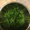 yoken201's cooksnap of when they made シンプル☆モリモリ食べる春菊サラダ.