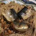 もいこ196482's cooksnap of when they made さばみそ缶とポン酢でさっぱりそうめん♡.