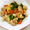 あっこ姉's cooksnap of when they made 鶏胸肉とピーマンのピーナッツ炒め.