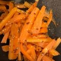 ☆のん太☆'s cooksnap of when they made にんじんのハニーマスタードきんぴら.