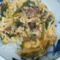 あっぱれ！！'s cooksnap of when they made サバ味噌缶とネギのチーズ丼.