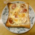 jun120121's cooksnap of when they made ジャーマンポテト風？トースト.
