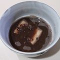 ☆クローバー134☆'s cooksnap of when they made ゆであずきと餅★お正月にレンジおぜんざい.