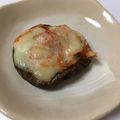 bearaaai's cooksnap of when they made 包丁いらず☆しいたけのキムチーズ焼き.