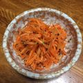 かよばぁ's cooksnap of when they made 作り置き 人参ナムル.