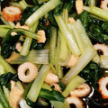 クックA7ACJK☆'s cooksnap of when they made 麺つゆで簡単！小松菜と油揚げの煮浸し.