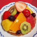 碧ao's cooksnap of when they made フルーツタルト.