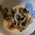 サラダ絵日記's cooksnap of when they made ほうれん草としめじの塩さば和え.