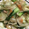 食べまくり's cooksnap of when they made 簡単☆チンゲン菜とツナのゴマ炒め♪.