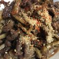 大阪のちゃーちゃん's cooksnap of when they made 牛肉ごぼうのしぐれ煮.