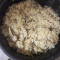 ちびままあこちゃん's cooksnap of when they made 簡単！きのこのバター醤油炊き込みご飯.
