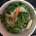 マサプリ's cooksnap of when they made レンコンと水菜のシャキシャキサラダ.
