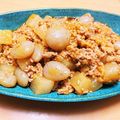 たぷぽ's cooksnap of when they made 美味！大根とこんにゃくのピリ辛そぼろ炒め.
