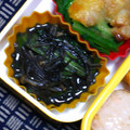 nosso's cooksnap of when they made 練り胡麻で美味☆法蓮草とえのきの和え物.