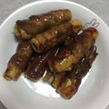 クックUS9VGU☆'s cooksnap of when they made たまらん！チーズinしそちくわの肉巻き♡.