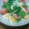れいもん０３２２'s cooksnap of when they made 菜の花とゆで玉子のマヨドレ和え.
