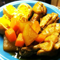 楓愛mam's cooksnap of when they made お鍋ひとつ！手羽元とお大根と玉子の煮物♡.