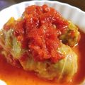 928るびすけ☆☆'s cooksnap of when they made ☆トマトソースのロールキャベツ☆.
