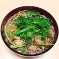 エロりん's cooksnap of when they made セリがたっぷり！鶏南蛮風そば（うどん）.