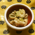 いお。's cooksnap of when they made 【絶品おつまみ】鶏皮とネギのわさポン和え.