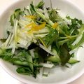 ぽぽりん's cooksnap of when they made 塩麹&柚子ドレッシングの水菜サラダ.