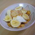 サオリ's cooksnap of when they made 離乳食★忙しい朝に！バナナパフェ？.