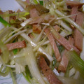conn's cooksnap of when they made ねぎとザーサイの和え物.
