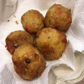 cacheee's cooksnap of when they made カリッとろ！揚げたこ焼き.
