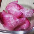 ☆☆あっきん☆☆'s cooksnap of when they made 紫大根の甘酢漬.