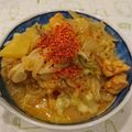 kayosanta's cooksnap of when they made 激ウマ！チーズダッカルビ辛ラーメン♫.