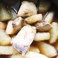 Klunaria's cooksnap of when they made ぶり大根.