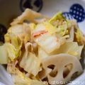 ムヒカ's cooksnap of when they made 白菜とレンコンの炒め煮.