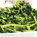 ※クシュクシュ※'s cooksnap of when they made ごま油香る♪春菊の胡麻和え♪.