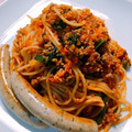 chibijuju's cooksnap of when they made トマトジュースで簡単ミートソース.