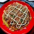 クック34TJPR☆'s cooksnap of when they made 豚玉お好み焼き.