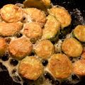 ame-ikuru's cooksnap of when they made 信州ズッキーニでピカタ.