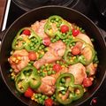 あいみママ♡'s cooksnap of when they made 白だし＆ケチャップでパエリヤ●フライパン.