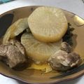 おやつや's cooksnap of when they made 大根と玉ねぎ、豚カタロースの中華風煮込み.