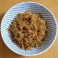 クッキングかぁ♡'s cooksnap of when they made ちゃちゃと一品☆簡単 しらたきのおかか煮.
