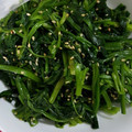 ヒデサナ's cooksnap of when they made 子供が大好きなほうれん草の胡麻和え♡簡単.