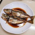 amjkao's cooksnap of when they made 覚書用✩鯵の煮付け.